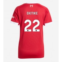 Liverpool Hugo Ekitike #22 Domáci Ženy futbalový dres 2025-26 Krátky Rukáv